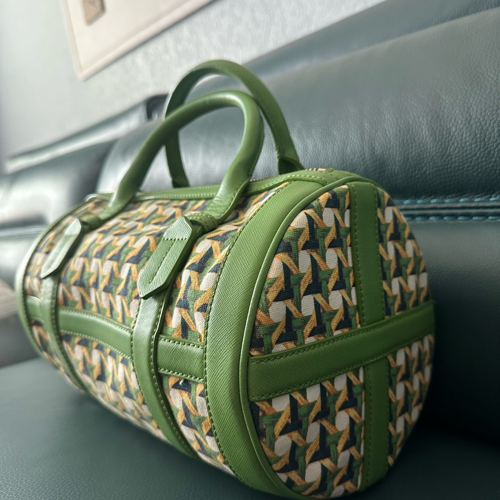 Tory Burch Green Patterned Women's Handbag - image 8